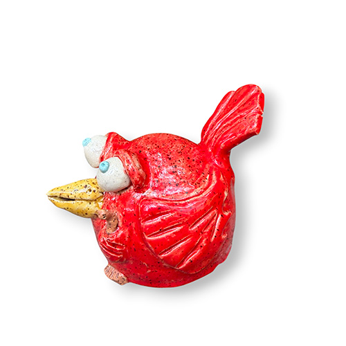 Bo Thompson 3.25" Orange/Red Bird DP6409